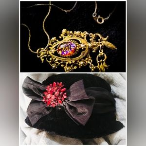 Edwardian Style Lot - Vintage Jewelry Collection -Two Pieces Included